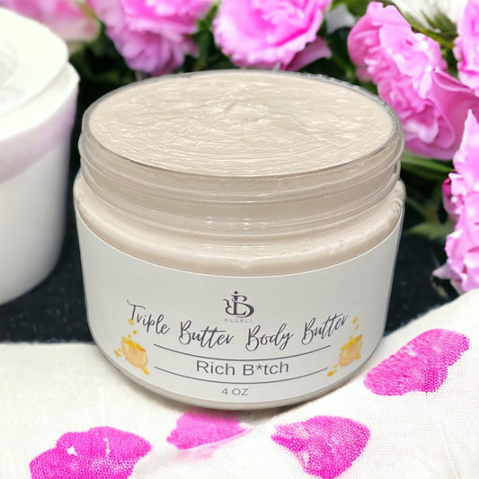 Triple Butter Body Butter (Rich B*tch), 4 oz