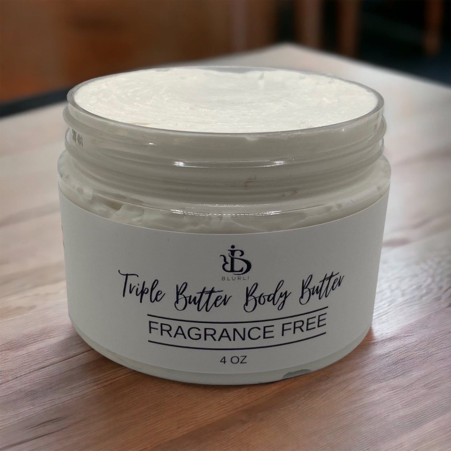 Triple Butter Body Butter (Fragrance Free), 4 oz